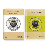 在飛比找環球Online優惠-LOCCITANE 歐舒丹 乳油木皂2入組-乳油木馬鞭草皂(