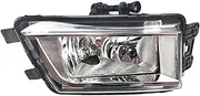 Car Fog Lamp Assembly for VW for P&assat B5 2016 2017 2018 Car Front Bumper Light Fog Lamps Car Fog Lamp Assembly Lights with Bulb Front Bumper Fog Light(Left and Right)
