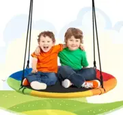 Giant Tree Swing Heavy Duty Disc Seat Outdoor Swing for Kid Adult Garden