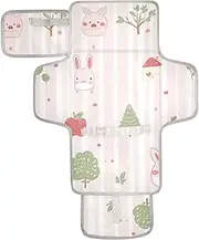 Reusable Changing Pads with Tissue Pocket Portable Baby Changing pad Infant Travel Station Kit