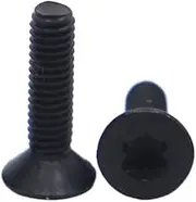 2/5/10pcs M2 M2.5 M3 M4 M5 M6 Black 304 Stainless Steel Torx Head Flat Countersunk Screw Six Lobe Bolt GB2673(4mm,M3 10pcs)