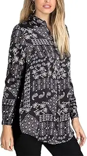 [Johnny Was] Cordelia Velvet Embroidered Bach Shirt - W20821-9
