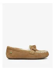 [EVERAU] Woven Moccasins in Brown