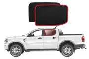 Genuine SNAPSHADES Car Rear Window Shades for Ford Ranger 4th Gen | Volkswage...