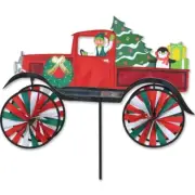 Christmas Truck Wind Spinner, Yard Stake, Garden Decor by Premier Kites