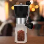 Manual Coffee Grinder with Ceramic Burrs Hand Coffee Mill Portable Coffee--☾