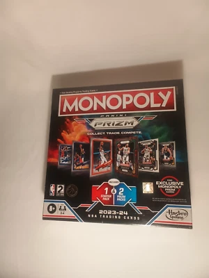 Monopoly Panini Prizm 2024-25 Monopoly NBA Board Game 2nd Edition
