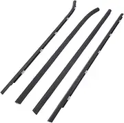 4Pcs Weather Strip Window Moulding Trim Seal Belt Compatible for Hyundai I30 FD Hatch 2007-2012