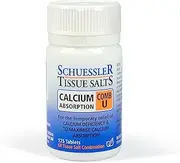 Schuessler Tissue Salts 125 Tablets - Comb U - Calcium Absorption