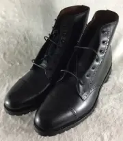 Allen Edmonds Bayfield Dress Boots Mens Size 13 B Black Leather Lug Soles
