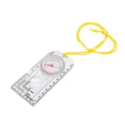 Magnifying Compass Scout Hiking Camping Boating Map Reading Orienteerin-f8
