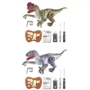 Remote Control Dinosaur Toy Glowing Dino Model Simulation Dinosaur Child