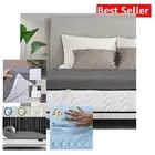 3-Inch King-Size Pressure Relief Gel Mattress Topper with Washable Bamboo Cover
