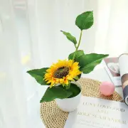 with Pot Artificial Plants Mini Simulation Flower Wedding Bouquet