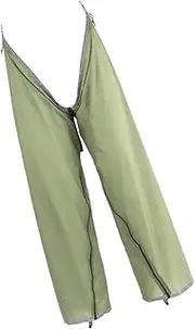 [Outanaya] Lightweight Water-Resistant Pants for Men Women Outdoor Rain Pants Adjustable Leg and Comfortable Waistb