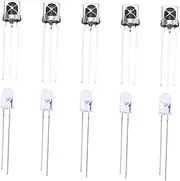 BRIGHTFUFU 5 Pair Ir Emitter Receiver 30mm Long 18-20m Range Made of Material for Home Use
