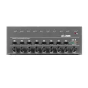 Ultra-Compact Stereo Audio Mixer Karaok 8 Channel Professional Sound Mixer Ultra-Low Noise 8Channel Stereo Line Mixer Multicolor