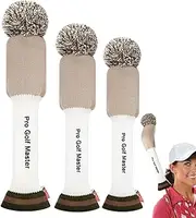 Golf Hybrid Head Cover | Soft Club Head Covers Knit Headcover 3, Long Neck Lightweight Protection Golf Head Covers for Golf Enthusiasts