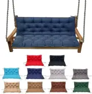 Swing Cushion Replacement Outdoor Porch 100X100CM/39X39IN, Navyblue
