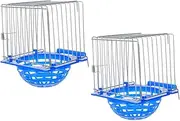 JOINPAYA 2pcs Bird Nest Hatching Box Lightweight Wire Nest for Parrots and Pigeons Easy to Install Bird Cage Accessory for Home Use Multipurpose