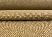 3.125 yds Camira Silk Tussah Warm Honey Dobby Wool Flax Upholstery Fabric SLK21