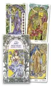 TAROT ART NOUVEAU Fairy Deck Card Set Lo Scarabeo pagan faerie oracle cards