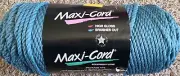 Maxi-Cord Macrame Twisted 6mm Craft Country Blue 200 Yards Vintage USA