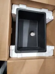 MisenoGeorgia 25" Single Basin Undermount Stone Composite Kitchen Sink