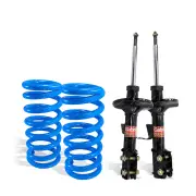 Front STD Gabriel Ultra Strut Shocks + Lovells Springs for Holden Commodore VY