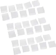 Mellisso 30Pcs Clear Plastic USB Type A Plug Dustproof Plug Stopper Protection Cap