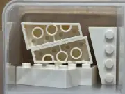 LEGO Parts - White Wedge 4 x 2 Right - No 41767 - QTY 5