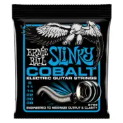 Ernie Ball 2725 COBALT Slinky Electric Guitar Strings; gauges 8-38