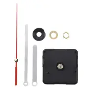 Clock Movement Mechanism with White Hour Minute Red Second Hand DIY Tools3057