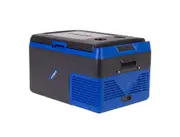 Kings Escape 50 Fridge/Freezer - Fits 68 Cans - Digital Display and LED Screen - Reversible Lid With Cup Holders - 12V & 24V