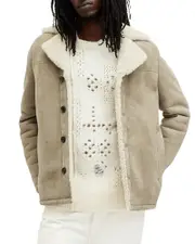 Allsaints Paulson Shearling Coat