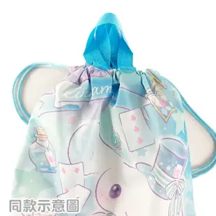 小禮堂 Hello Kitty 尼龍束口後背袋 尼龍手提袋 後背包 束口袋 縮口袋 (紅 香水)