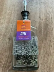 Infuse Your Booze Spiced Gin Bottle Juniper Hibiscus Rosemary Lavender .35oz NEW