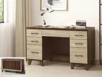 在飛比找樂天市場購物網優惠-【尚品家具】702-56 哈曼系列 4.4尺書桌