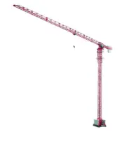 Conrad 2028/02 Potain MDT 389 Rotating Tower Crane Red - Scale 1:87