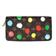 NWT Louis Vuitton Yayoi Kusama Paint Dot Monogram Zippy Wallet 2023 AUTHENTIC