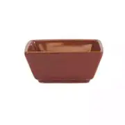 International Tableware, Inc Elite Harvest Rhubarb 2 oz Porcelain Square Ramekin