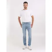 Replay Mens Slim Fit Jeans Anbass Stretch Blue