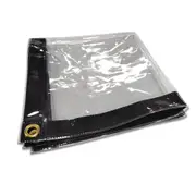 Clear Vinyl Tarp, 20mil, Size: 1.5m x 3m