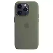 Compatible with Apple Silicone Case MagSafe for iPhone 14 Pro - Olive