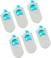 DOITOOL Webcam Cover for Laptop Phone 6pcs Metal Camera Cover Slider Sticker for Privacy Protection