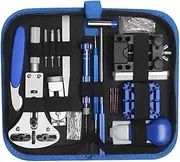 [Generic] 185Pcs Watch Repa G Tools Set Watch Maintenance Kit Watches Backcase Opener Watch Battery Change Tool Prof Ional Watchmaker Kit Multicolor