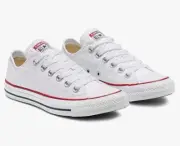 Size 9.5 - Converse Chuck Taylor All Star Low Optical White W