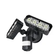 SANSI 36W 180-Degree Black Motion Sensor Outdoor LED Flood Security Light