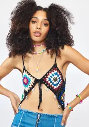 Chasing Dreams Crochet Crop Top