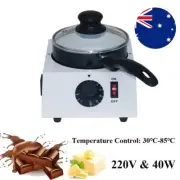 AU Stock Chocolate Tempering Melting Machine Electric Fondue Melter Melt Heating